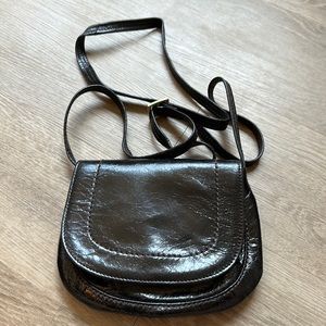 Black Hobo Adjustable Crossbody Purse